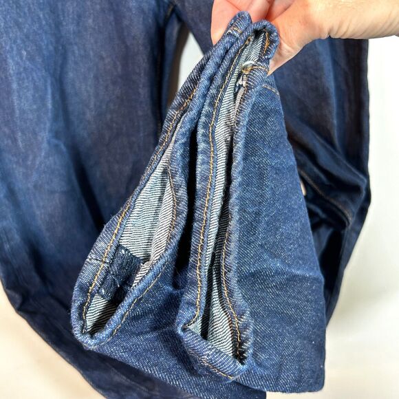 Levis 501XX Shrink-To-Fit Original Button-fly Dark Wash Jeans Mens 32 x 31 - Picture 6 of 8